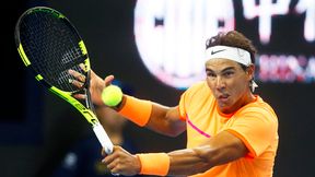 Rafael Nadal testuje nową rakietę