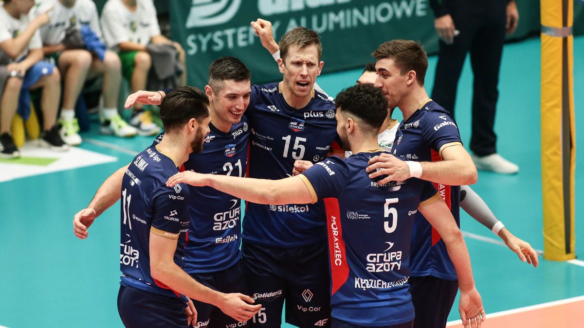 WP SportoweFakty / Tomasz Kudala / Na zdjęciu: siatkarze Grupa Azoty ZAKSA Kędzierzyn-Koźle