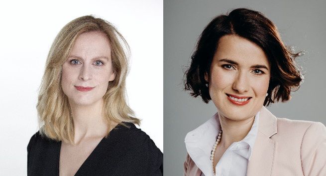 Ewelina Wojtysiak-Sowa i Elżbieta Pietrzak w Publicis Consultants