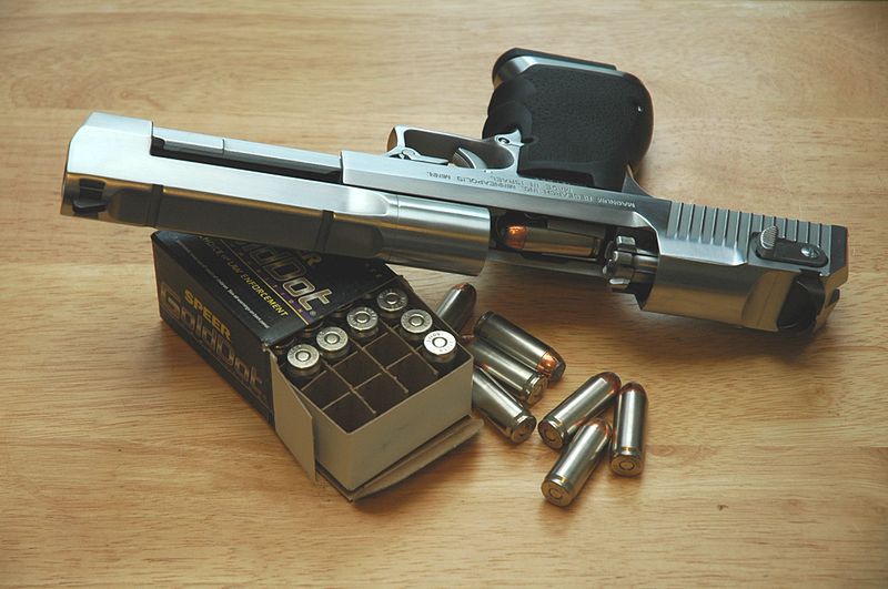 Desert Eagle Mark XIX .50 AE Fot. DeepThunder/Wikipedia