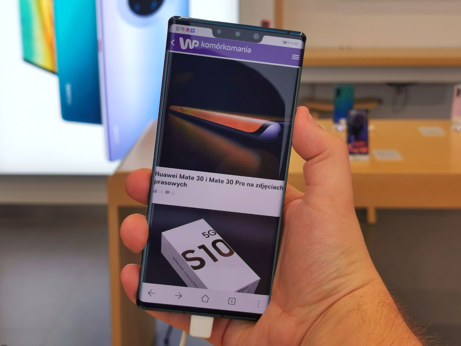 Huawei Mate 30 Pro, czyli zakazany smartfon. Widzieliśmy go pierwsi w Polsce 3