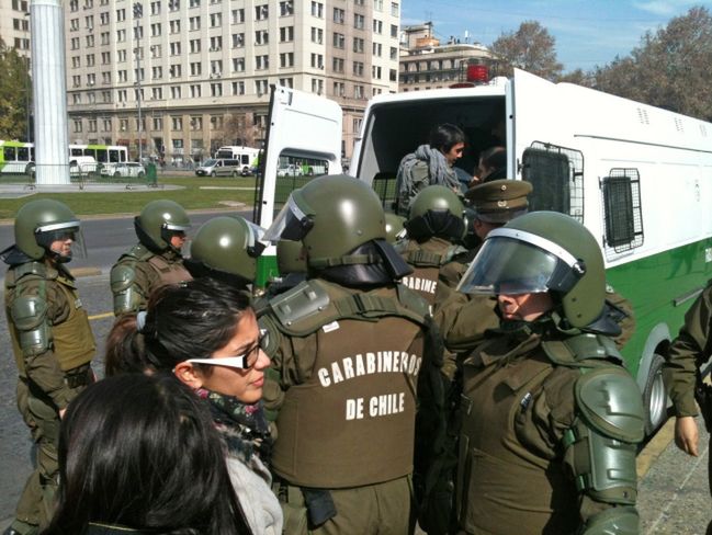 Chile: Są ranni i zatrzymani po proteście w Santiago