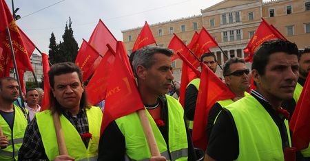 Protesty w Grecji. Ludzie demonstrują przeciwko reformom