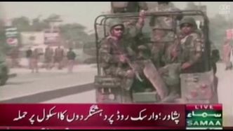 Masakra dzieci - Talibowie zaatakowali szkołę prowadzoną przez armię