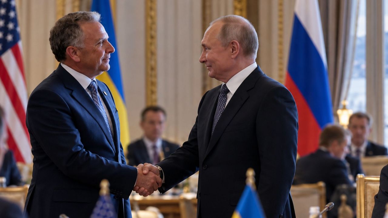Witkoff przyleciał do Rosji. Spotkał się z Putinem. Mamy nagranie