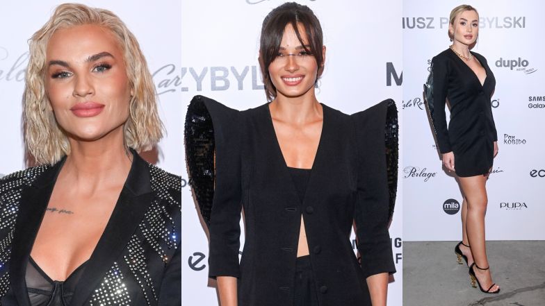 Celebrytki na pokazie Mariusza Przybylskiego
