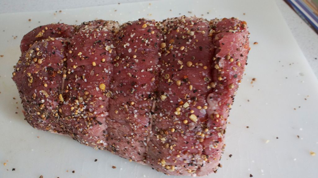 Surowa wołowina krzyżowa (samo mięso)