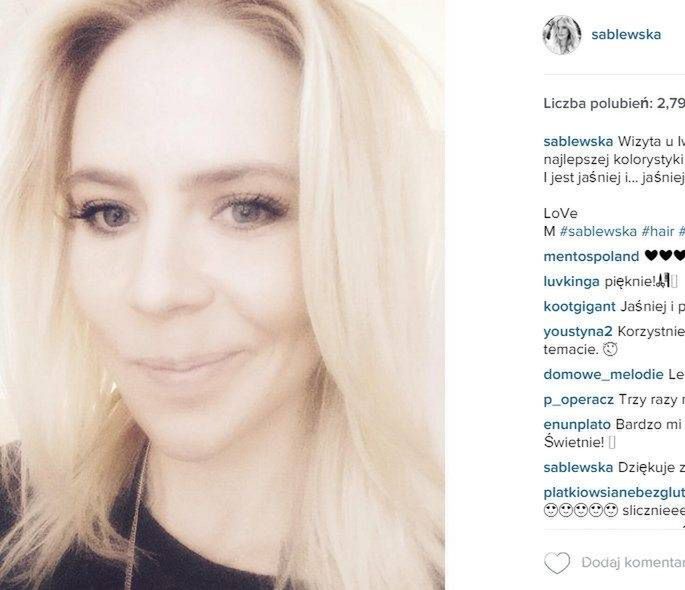 Maja Sablewska zmieniła fryzurę