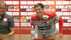 Wojciech Szczęsny płakał na konferencji prasowej... ze śmiechu