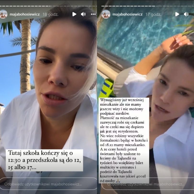 Maja Bohosiewicz przeprowadza się do Dubaju?