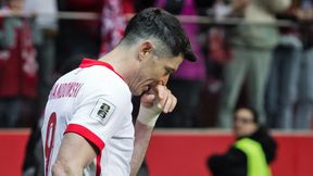 Wymowne. Tak podczas meczu Polski zachował się Lewandowski