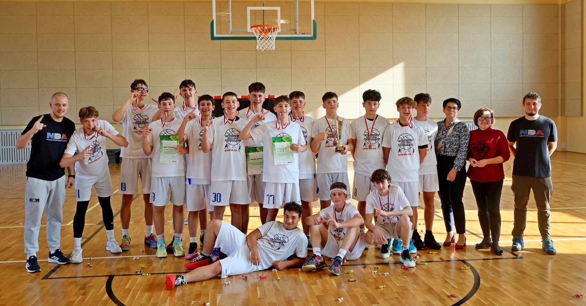 11.06.2025 SP 11 Jelenia Góra mistrzem Polski w koszykówce Igrzysk Młodzieży Szkolnej