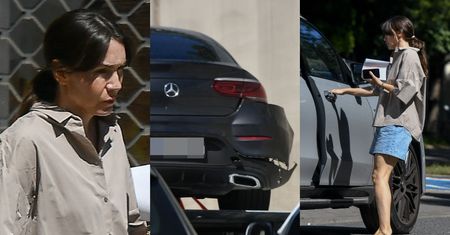 Olga Bołądź USZKODZIŁA swojego Mercedesa za 300 tys. zł. Ukochany odebrał ją dwa razy droższym wozem (ZDJĘCIA)