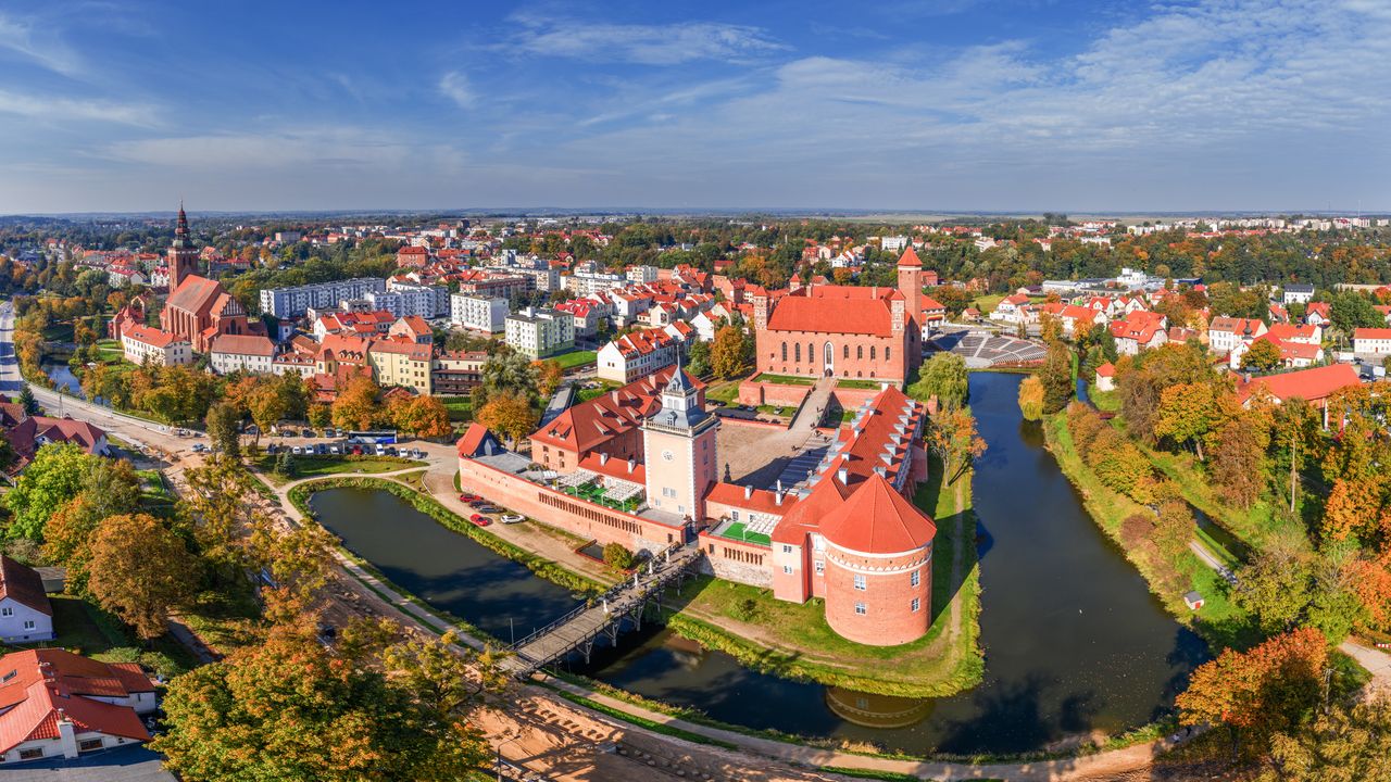 Lidzbark to prawdziwa perełka, która zachwyca swoimi krajobrazami 