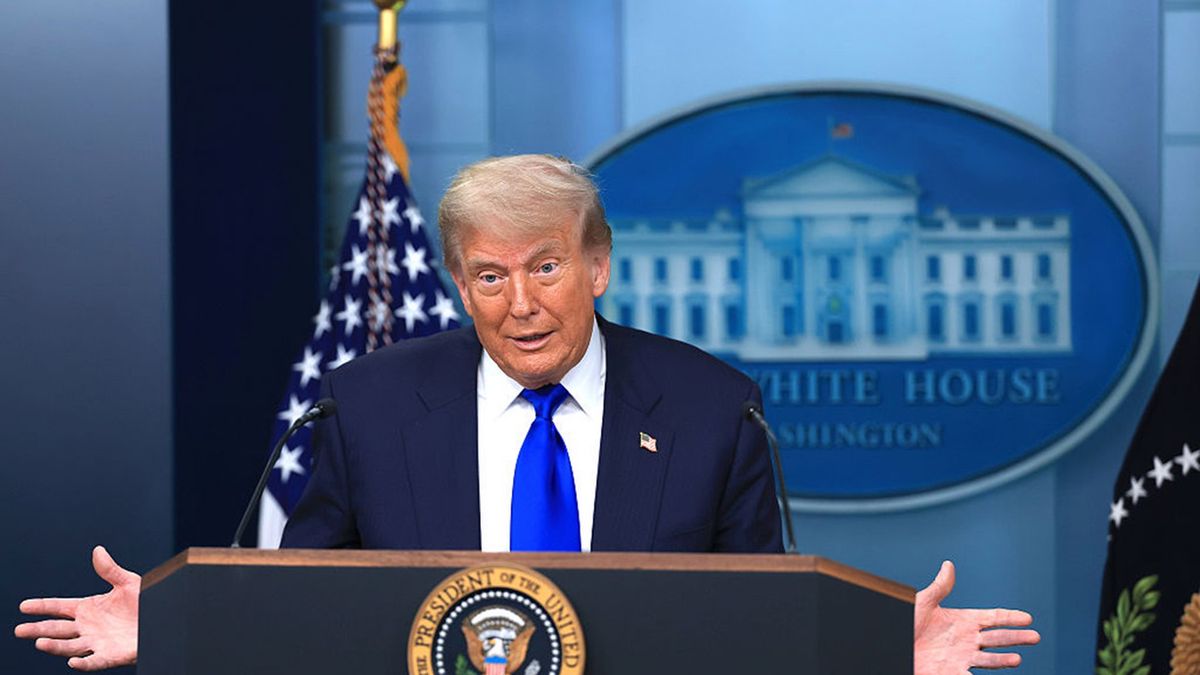 Getty Images / Joe Raedle / Na zdjęciu: Donald Trump