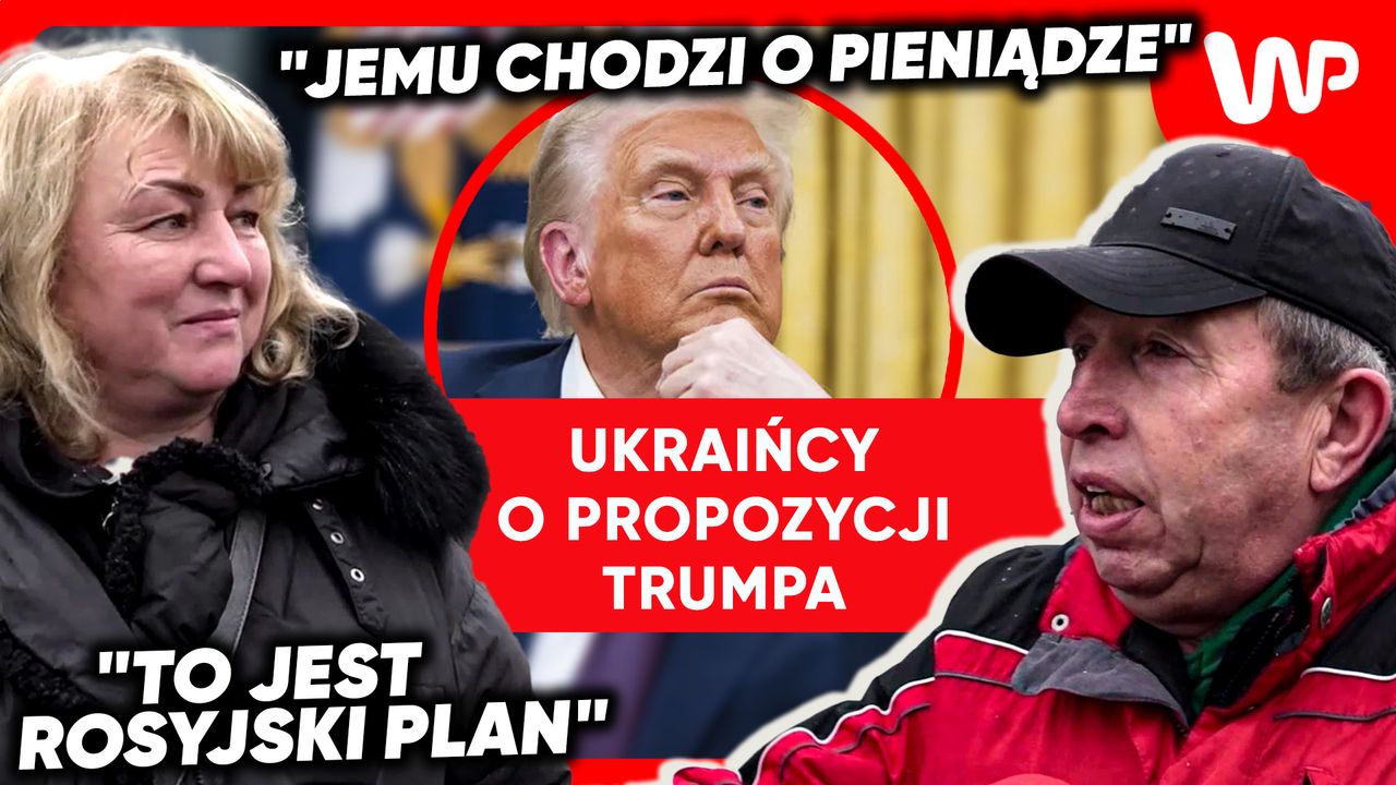 "To rosyjski plan". Ukraińcy w Polsce oburzeni propozycją Trumpa