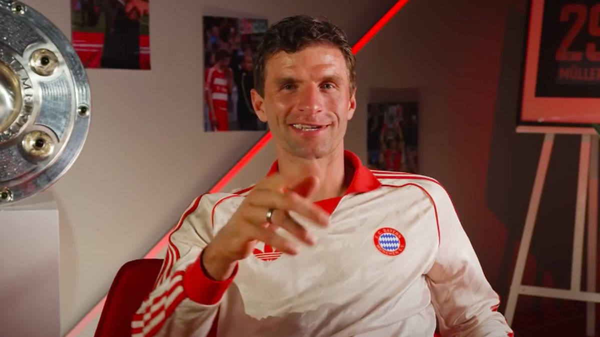 YouTube / FC Bayern Monachium / Na zdjęciu: Thomas Mueller