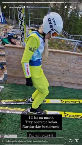 Ewa Bilan-Stoch ma za sobą pierwszy trening na skoczni