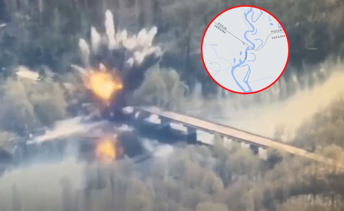 Atak Rosjan w obwodzie chernihowskim. Rakiety z Su-34 
