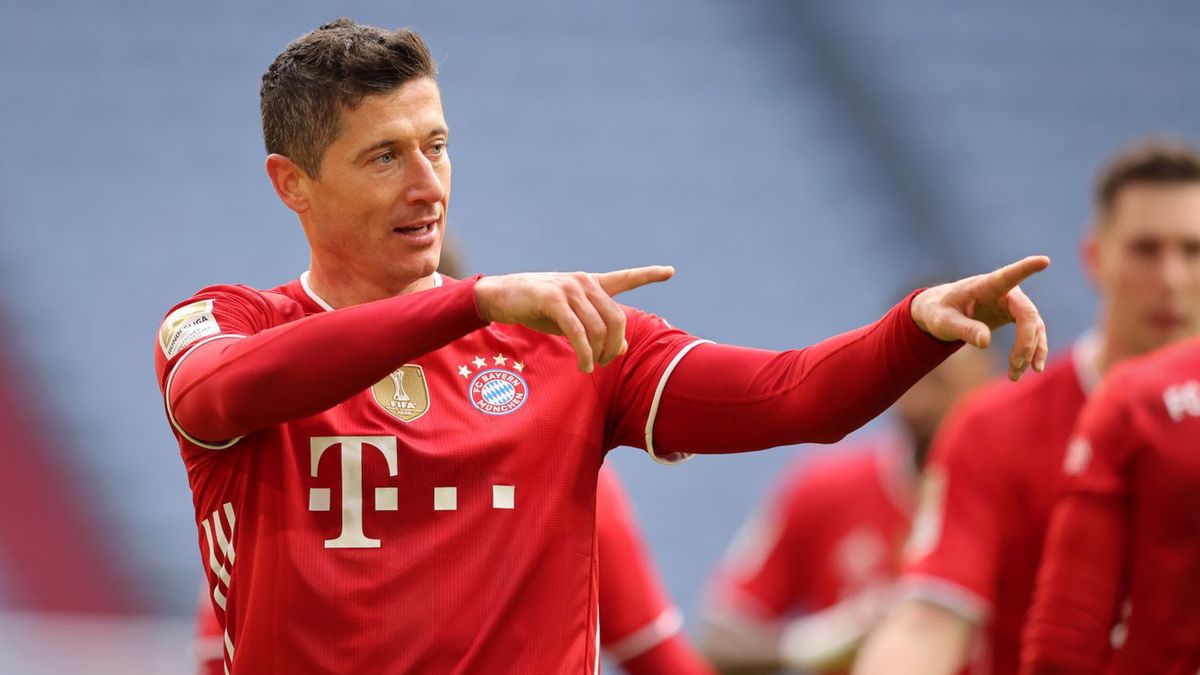 Getty Images / Stefan Matzke - sampics/Corbis / Na zdjęciu: Robert Lewandowski w barwach Bayernu Monachium