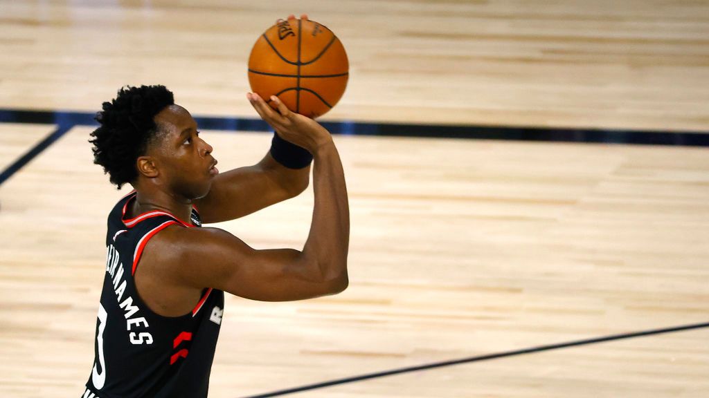 Getty Images / Mike Ehrmann / Na zdjęciu: OG Anunoby
