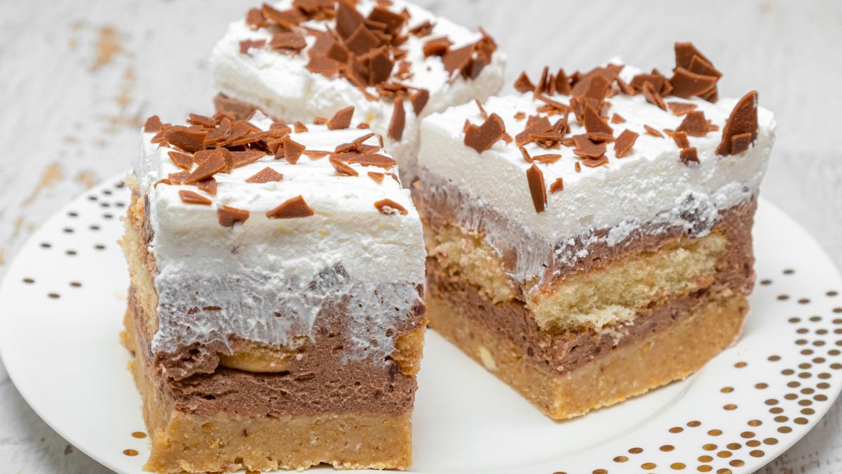 Pyszne warstwowe ciasto