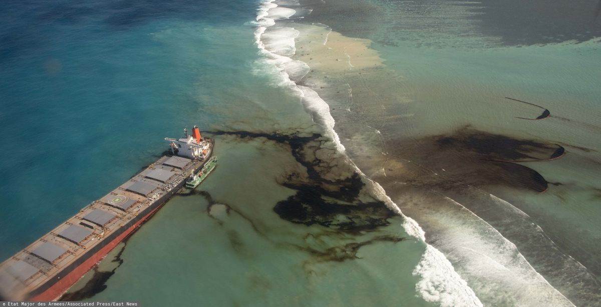 Mauritius ogłosił "stan wyjątkowy" dla środowiska ze względu na wyciek ropy