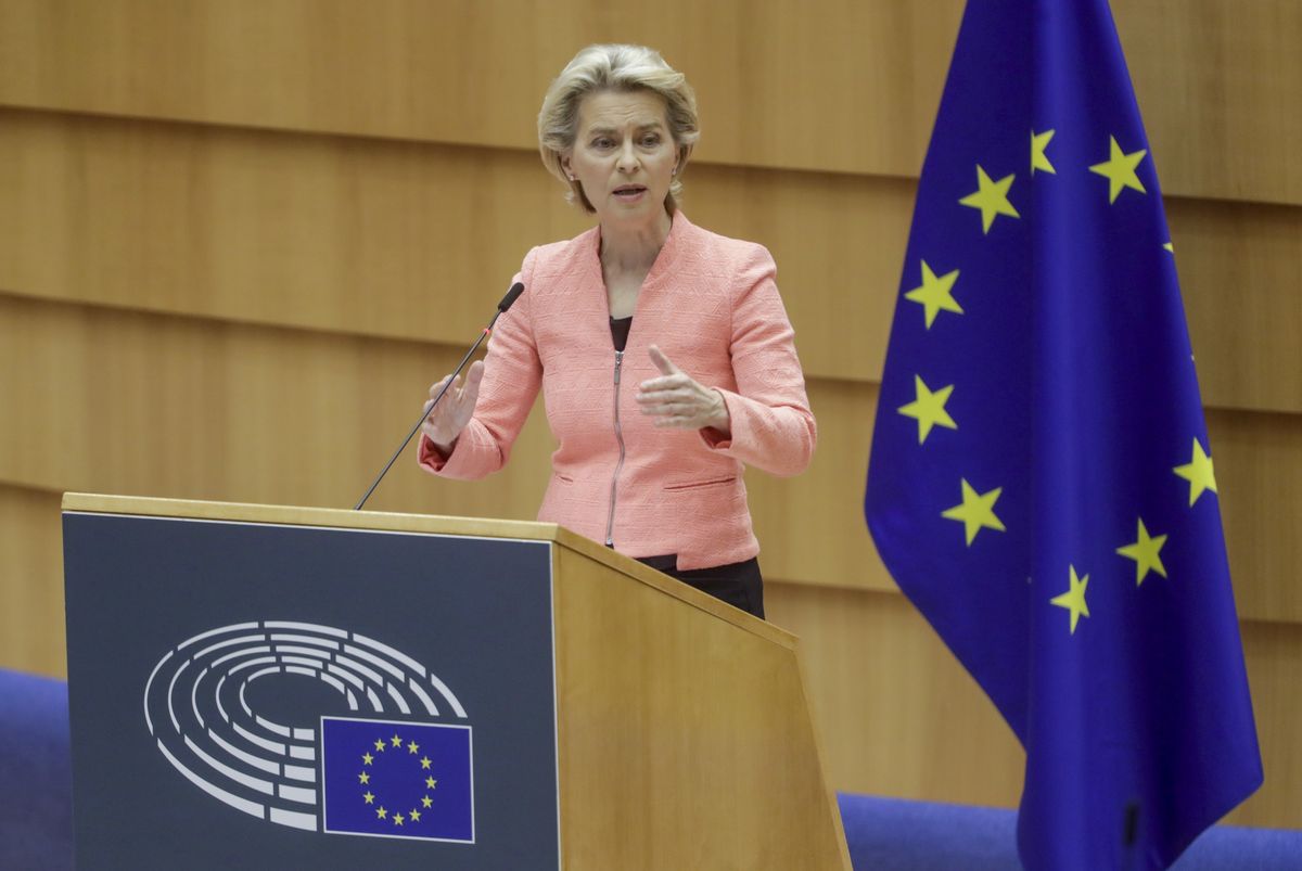 Ursula von der Leyen w pierwszym orędziu o stanie Unii Europejskiej