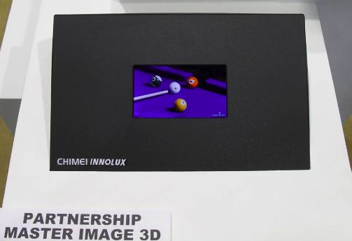 Obraz 3D bez okularów wkrótce na 4,3-calowym ekranie HD! 2