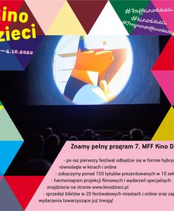 Znamy pełny program 7. MFF Kino Dzieci. Od dziś w sprzedaży bilety i zapisy na wydarzenia towarzyszące