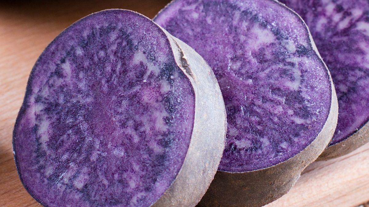 Fioletowe ziemniaki były prezentem dla ukochanej