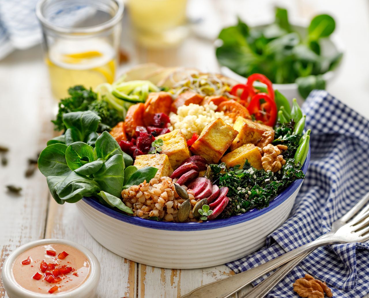 Proteinowa sałatka – idealna na śniadanie