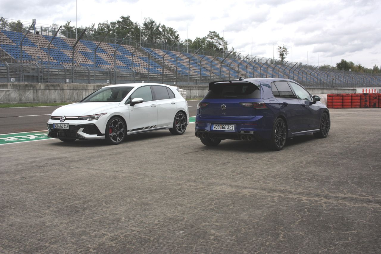 Pierwsza jazda: Volkswagen Golf R i GTI Clubsport. Przyjemność nie rośnie wraz z mocą