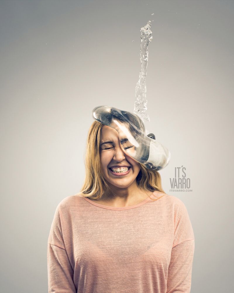 Condom Challenge – śmieszny projekt portretowy Andreasa Varro 4