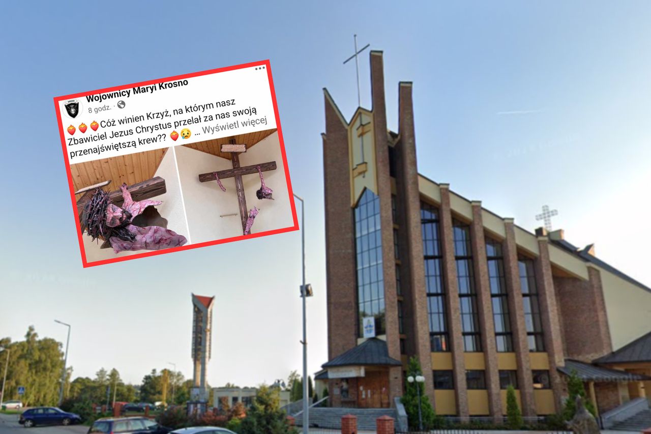 Profanacja krzyża w Krośnie. Wojownicy Maryi proszą o modlitwę