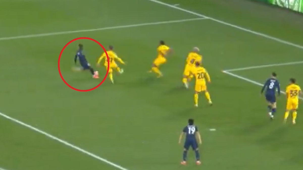 Twitter / Polsat Sport / Na zdjęciu: gol Dembele