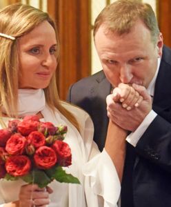 Jacek Kurski wziął ślub kościelny. Jego żona Joanna: "Nigdy nie jest za późno na miłość"