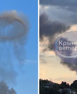 Uderzyli na Krym. W powietrze wyleciał magazyn Shahedów