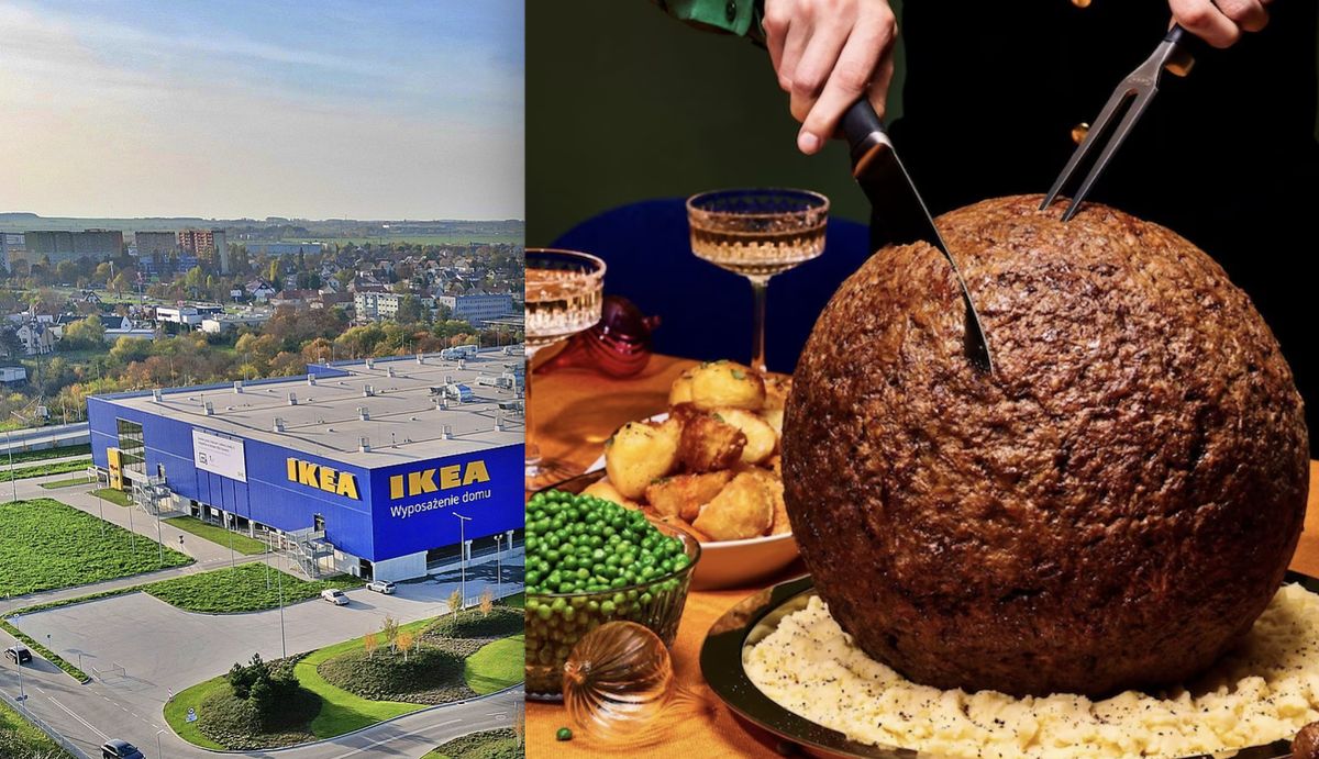 Gigantyczny klops jest nagrodą w konkursie brytyjskich sklepów Ikea