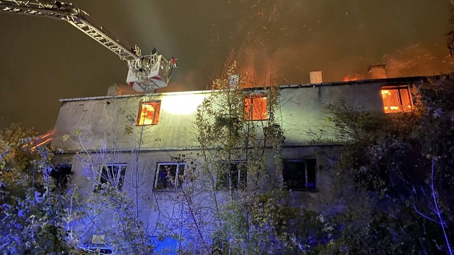 Interweniowało kilkudziesięciu strażaków
