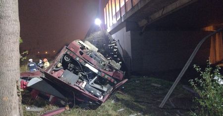 Tragiczne wieści po wypadku autobusu na A4. "Nie żyje"