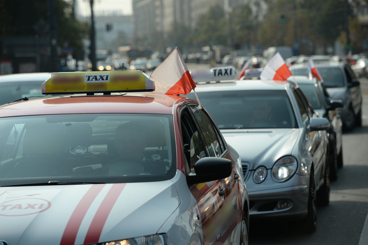 W poniedziałek protest taksówkarzy