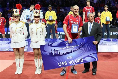 Nikołaj Pawłow - rewelacja turnieju (foto:FIVB)
