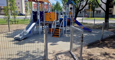 Nowy plac zabaw dla dzieci