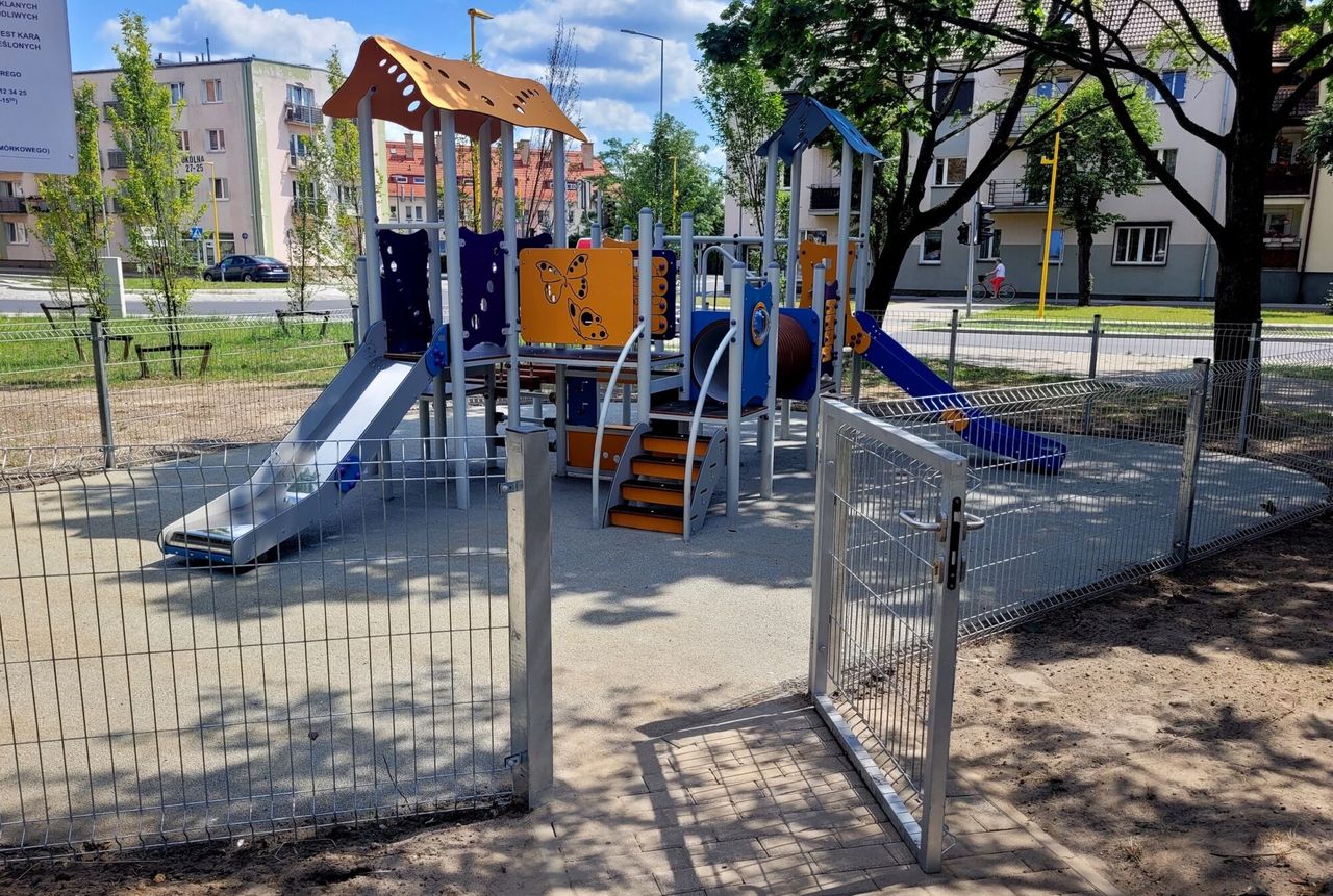 Nowy plac zabaw dla dzieci