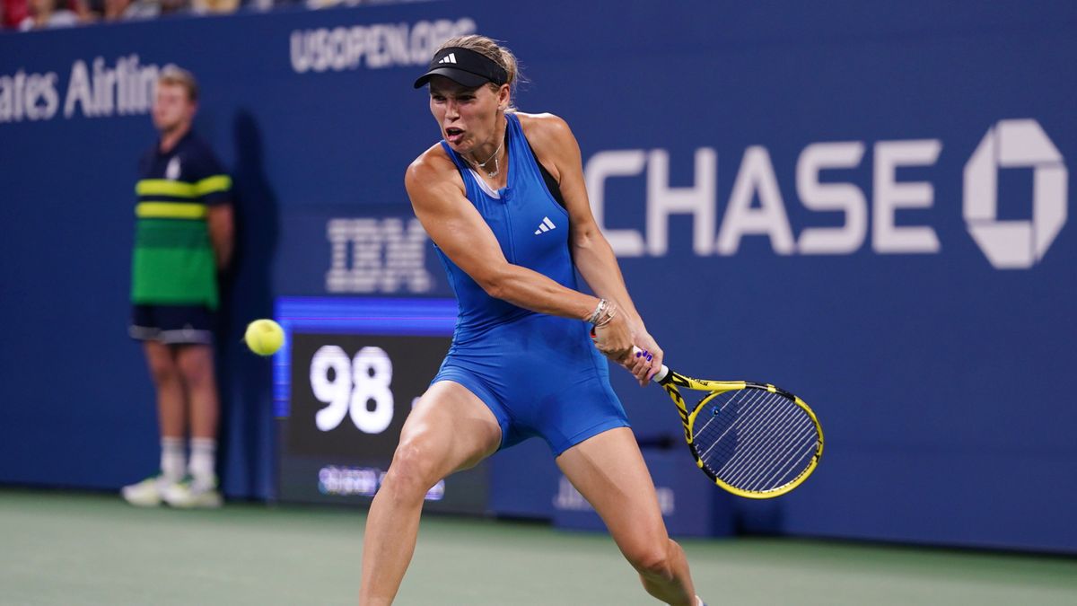 PAP/EPA / WILL OLIVER / Na zdjęciu: Karolina Woźniacka