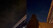 Zastanawiające nagranie jasnych obiektów na niebie. Kosmiczne śmieci wróciły na Ziemię