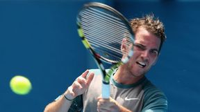 ATP Nottingham: Adrian Mannarino pokonał Taylora Fritza, Daniel Evans obronił trzy meczbole