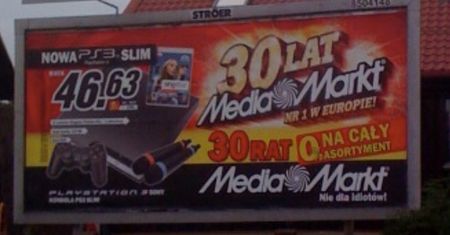 PS3 na 30 rat w Media Markt