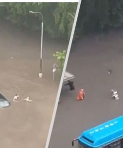 Moskwa pod wodą. "Megadeszcz" zalał stolicę Rosji